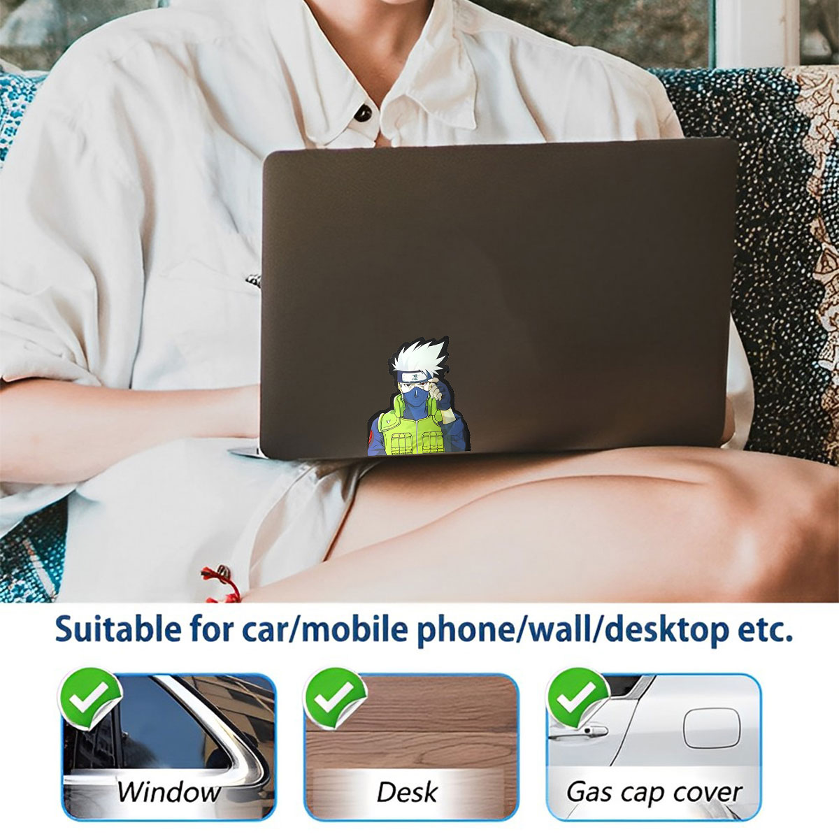 สติกเกอร์อนิเมะ 3 มิติ สติกเกอ - Car Accessories On Amazon บทวิจารณ์และราคา