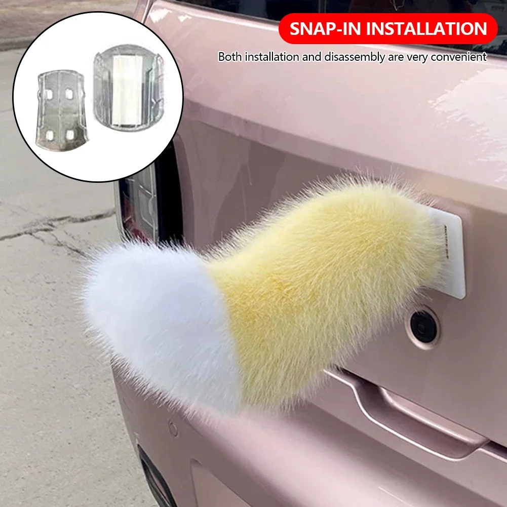 อุปกรณ์ตกแต่งท้ายรถ ขนหางจิ้งจ - Car Accessories Rear บทวิจารณ์และราคา