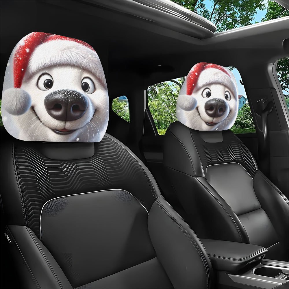 หมวกคริสต์มาส 2 ชิ้น, ผ้าคลุมพ - Car Accessories For Winter บทวิจารณ์และราคา
